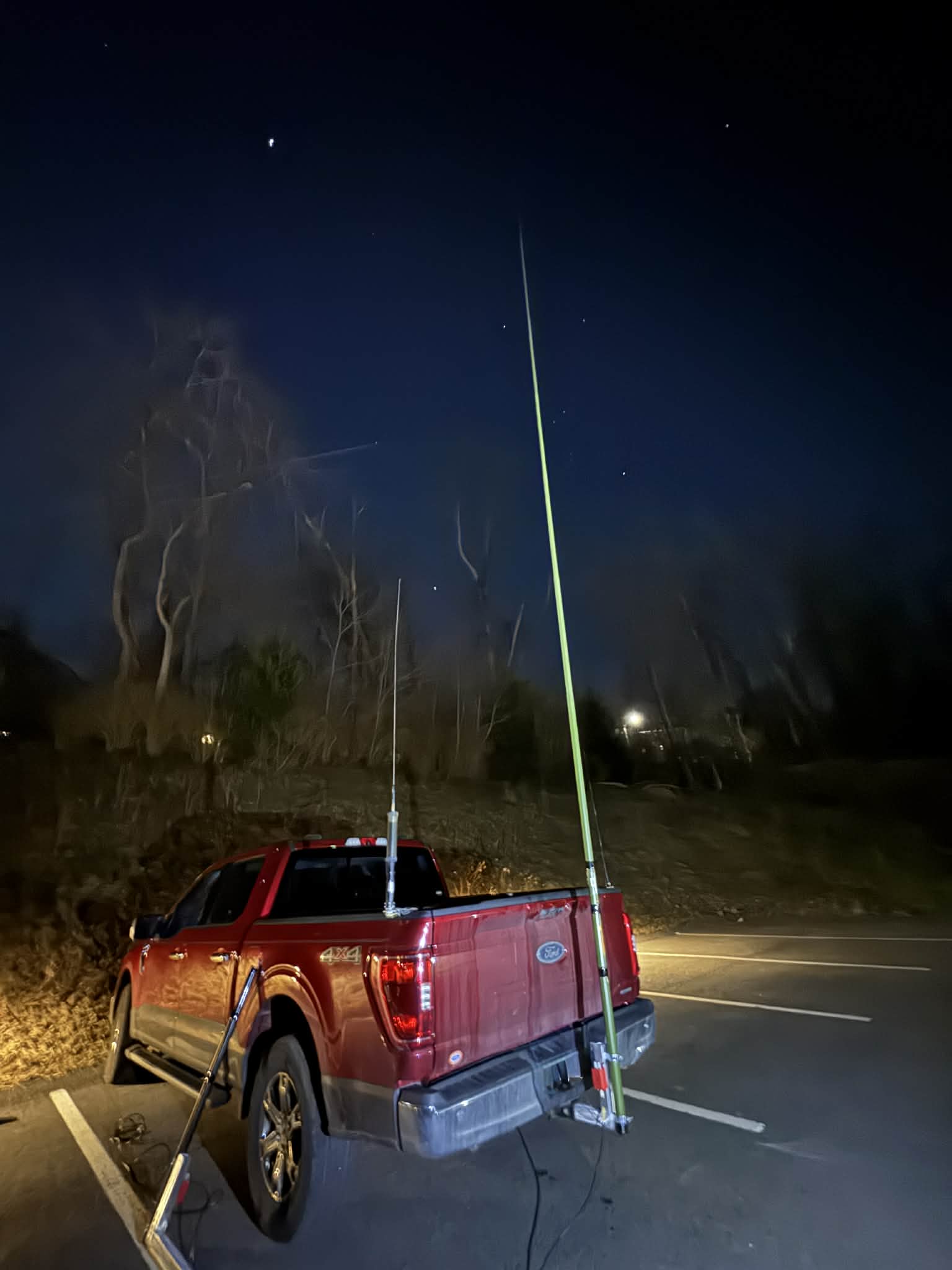 Same antenna, side view